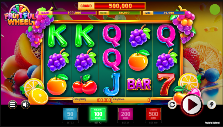 Fruitful Wheel WorldMatch slot gameplay screenshot