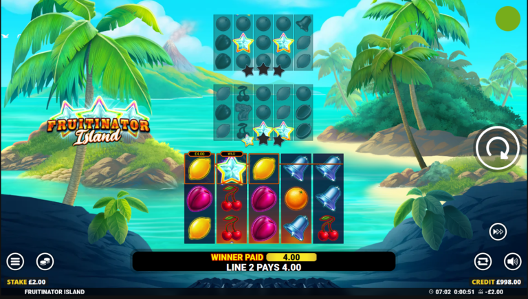 Fruitinator Island slot screenshot