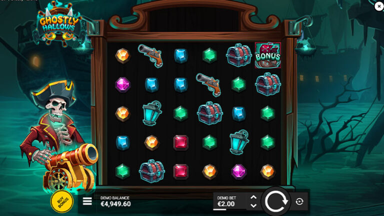 Ghostly Hallows Online Video Slot screenshot