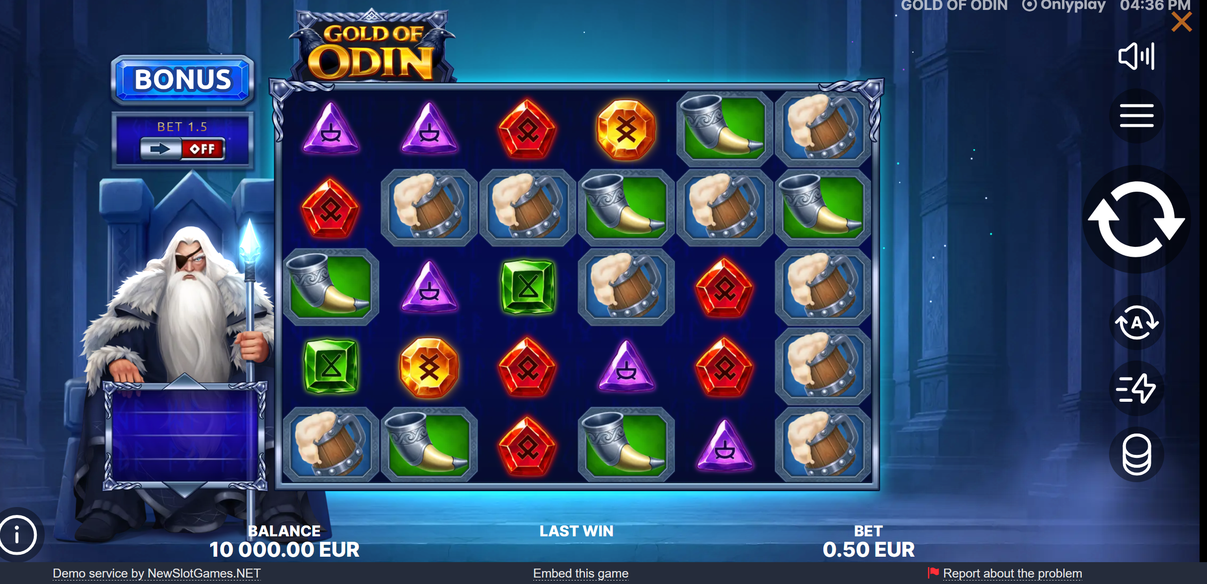 Gold of Odin Online Video Slot