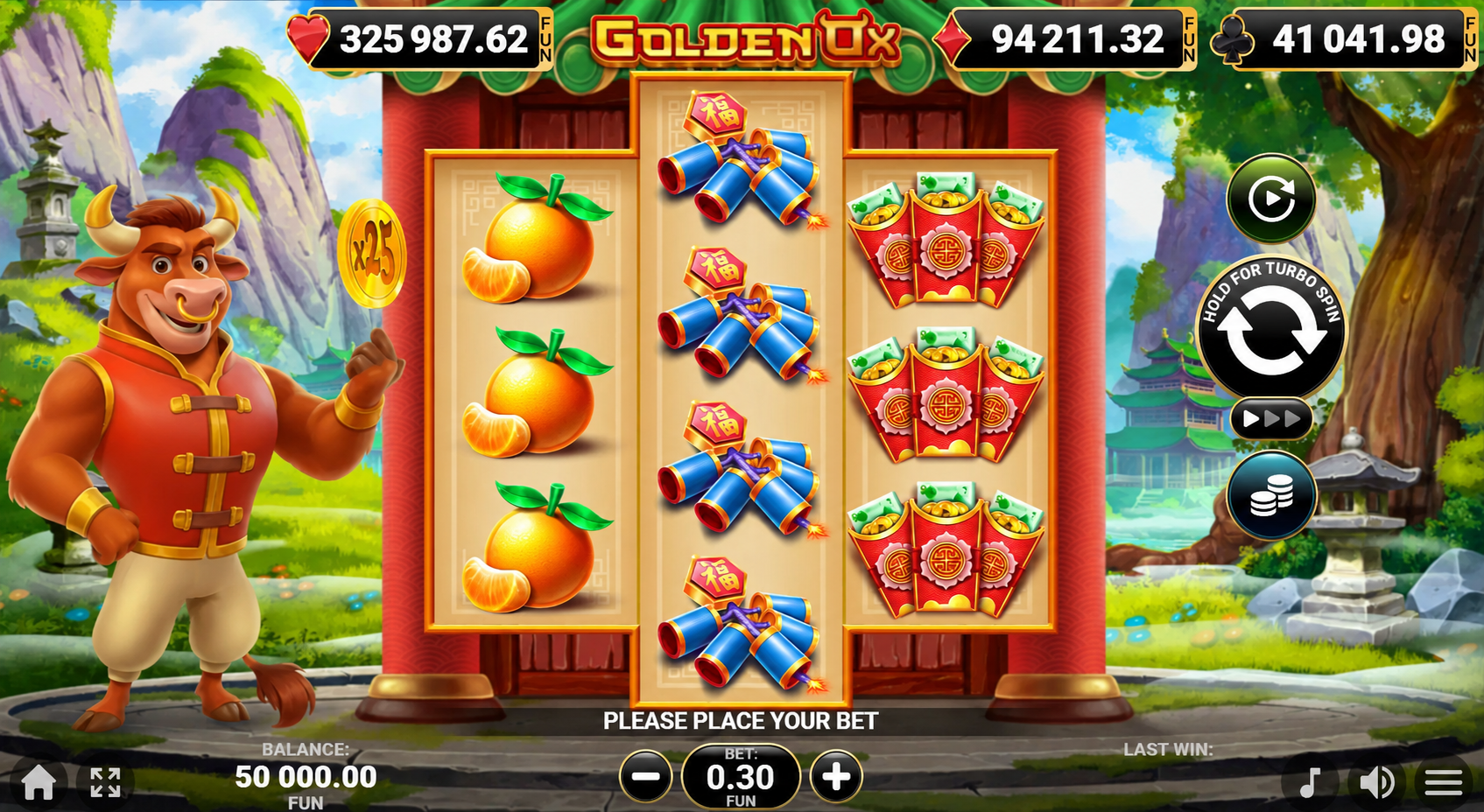 Golden Ox Online Video Slot