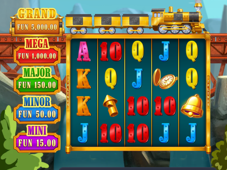 Goldstar Express Online Video Slot gameplay screenshot