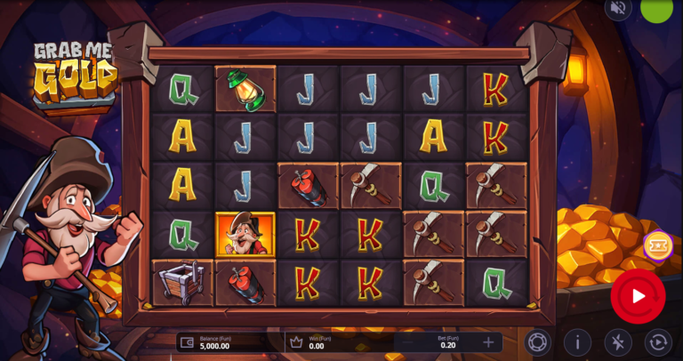 Grab Me Gold OneTouch slot gameplay screenshot