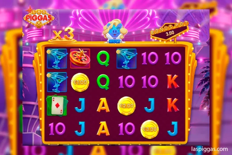 Las Piggas casino game screenshot