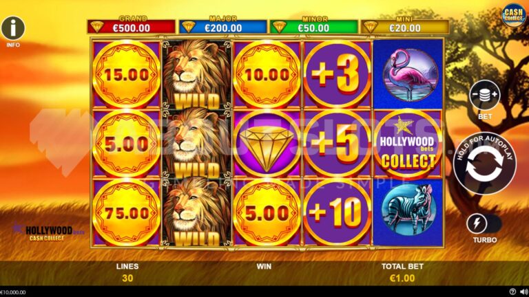 Hollywood Bets: Cash Collect slot screenshot