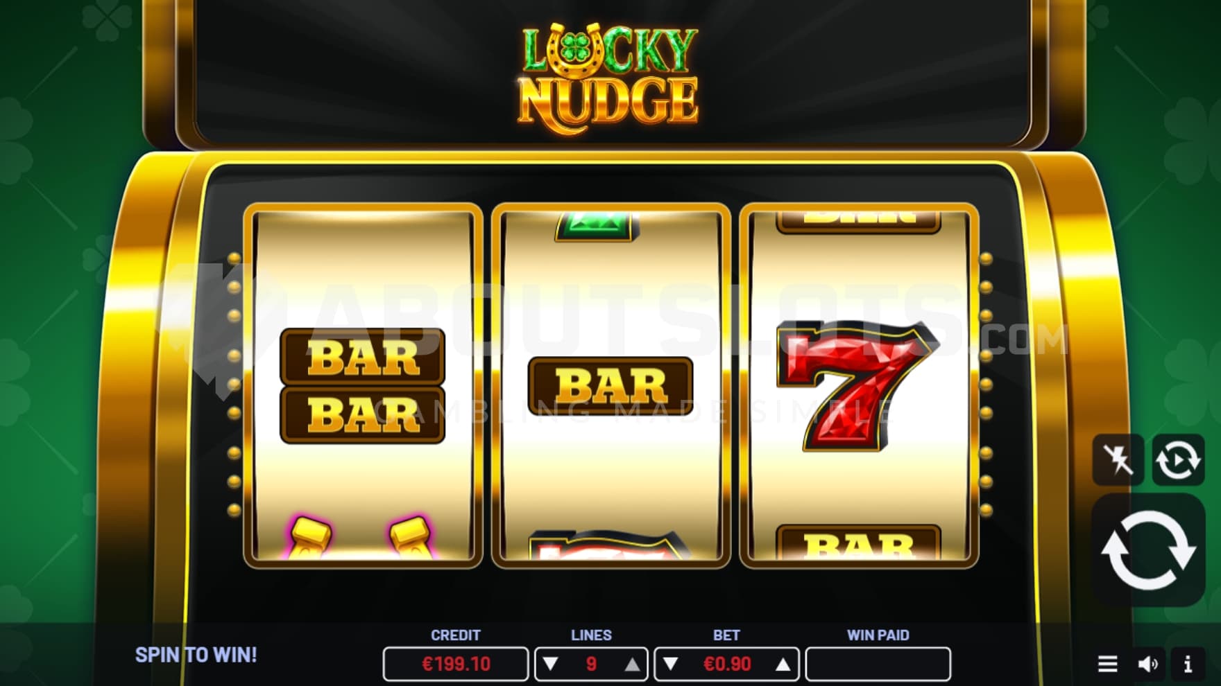 Lucky Nudge Online Video Slot