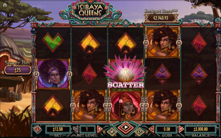 Isibaya Queens Habanero slot gameplay screenshot