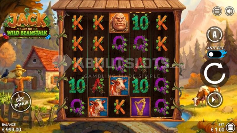 Jack And The Wild Beanstalk Online Video Slot