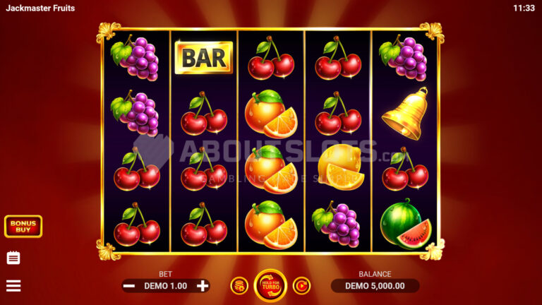 Jackmaster Fruits Online Video Slot