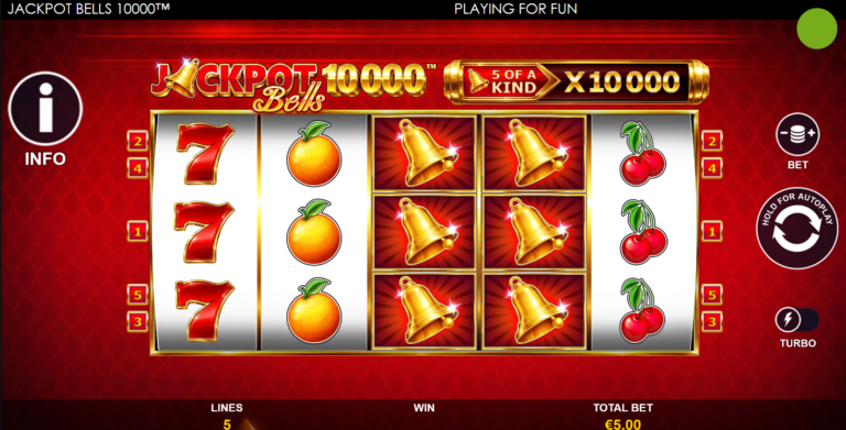 Jackpot Bells 10000 slot screenshot