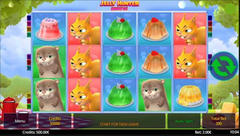 Jelly Hunter Quadspins Online Video Slot