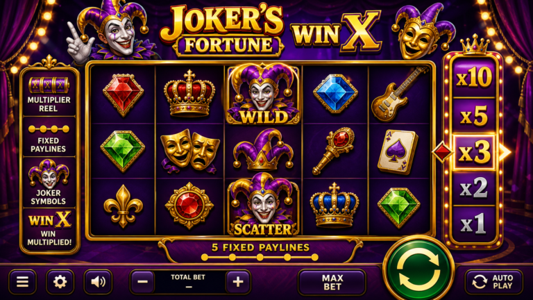 Jokers Fortune Win X Online Video Slot
