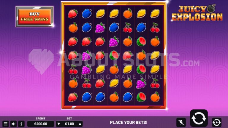 Juicy Explosion Online Video Slot