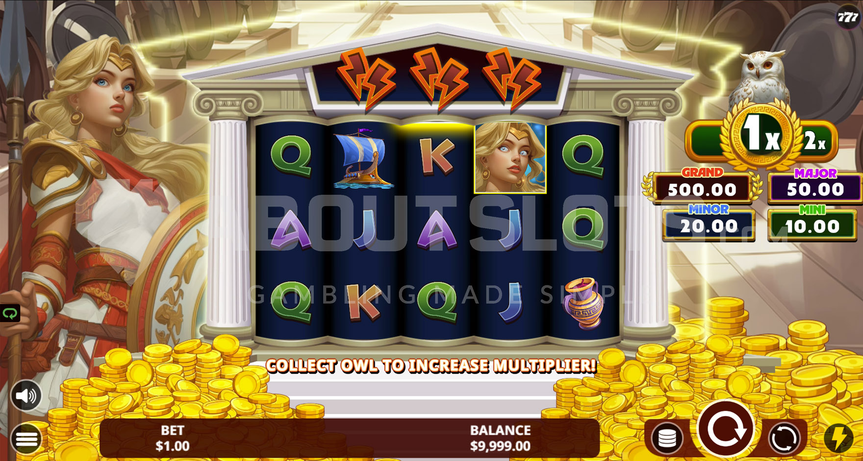 Law of Athena Online Video Slot