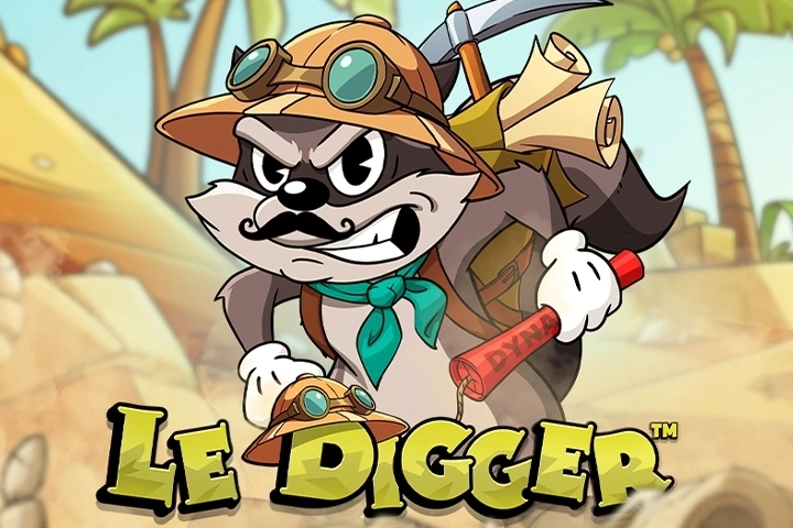 Le Digger Online Video Slot screenshot
