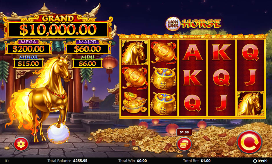 Lion Link Horse Online Video Slot