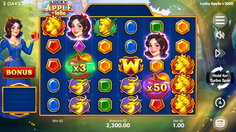 Lucky Apple x1000 Online Video Slot gameplay screenshot