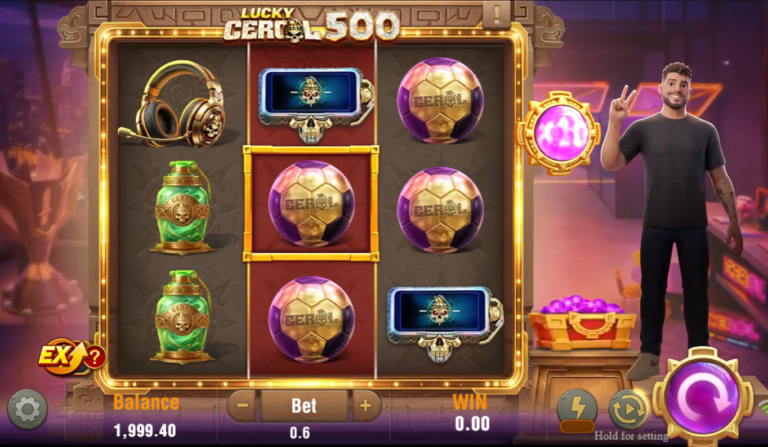 Lucky Cerol 500 Online Video Slot gameplay screenshot