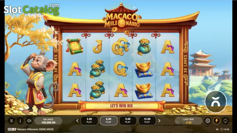 Macaco Milionario Online Video Slot