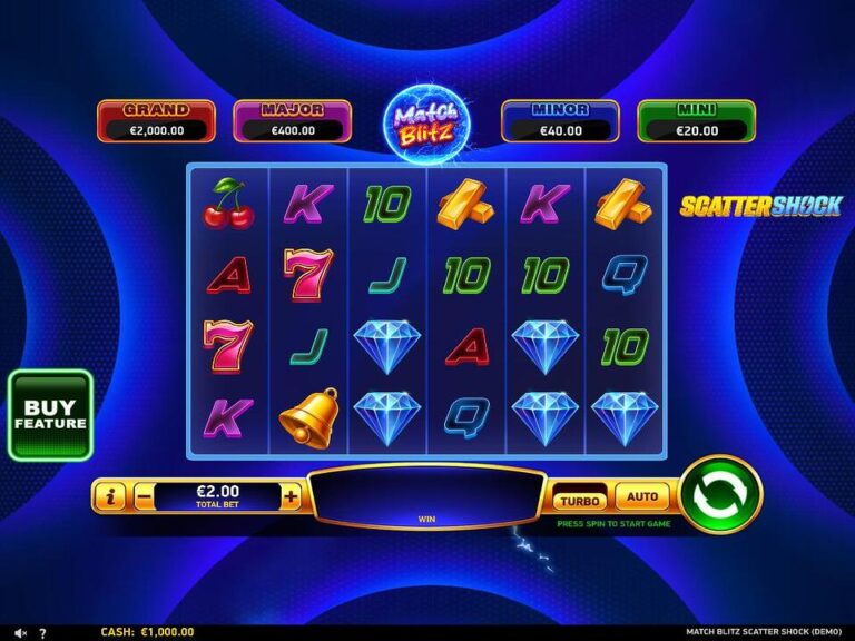 Match Blitz Scatter Shock Online Video Slot