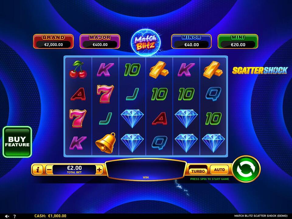 Match Blitz Scatter Shock Online Video Slot