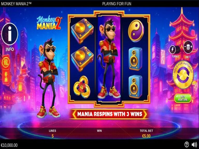 Monkey Mania 2 Online Video Slot
