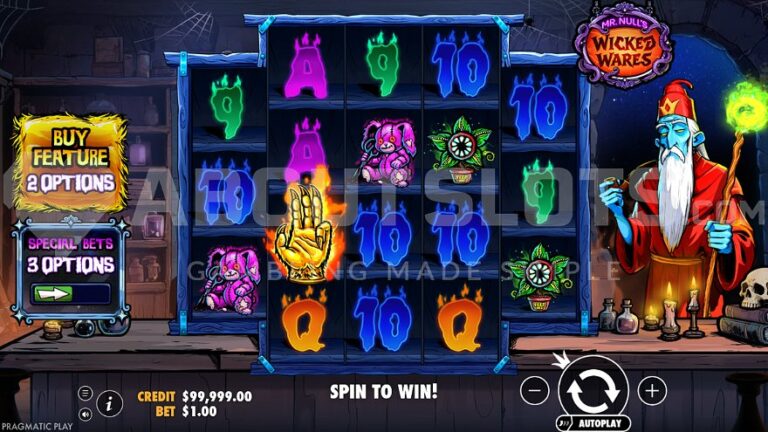 Mr Null's Wicked Wares Online Video Slot