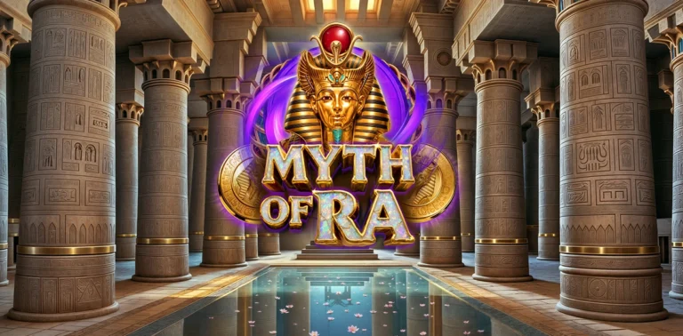 Myth of Ra online slot gameplay screenshot