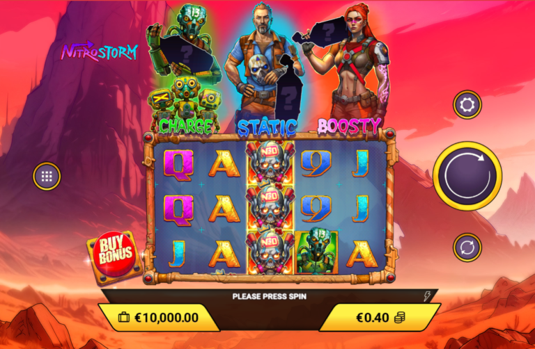 Nitro Storm Online Video Slot
