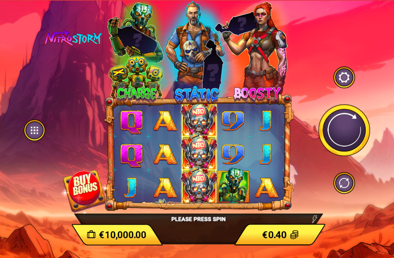 Nitro Storm Online Video Slot