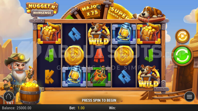 Nugget N' Nonsense Online Video Slot