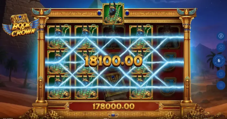 Book of Crown Online Video Slot gameplay screenshot