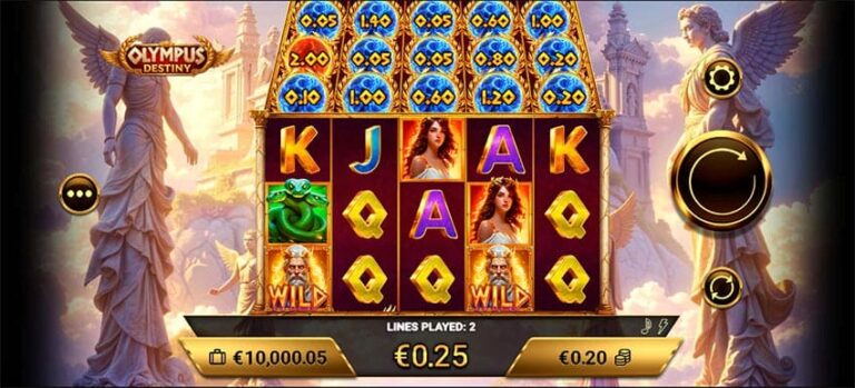Olympus Destiny Online Video Slot
