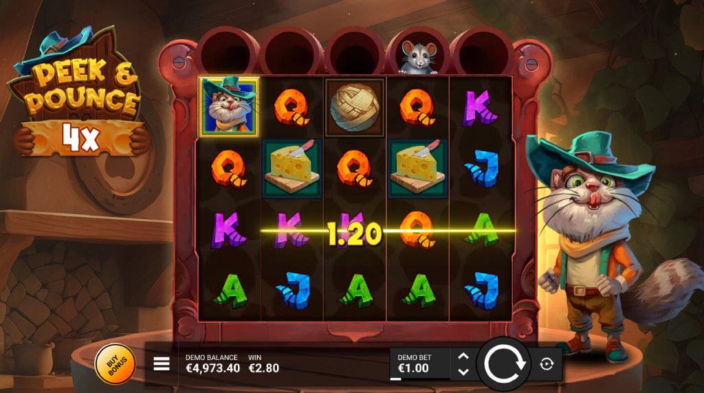 Peek & Pounce Online Video Slot