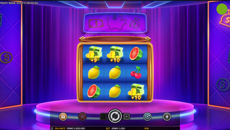 Piggy Bank Gold 2 Advantplay slot gameplay screenshot