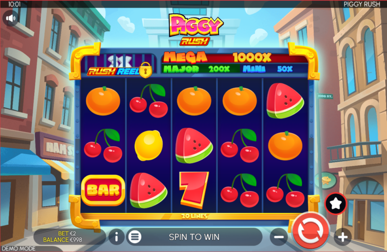 Piggy Rush Online Video Slot