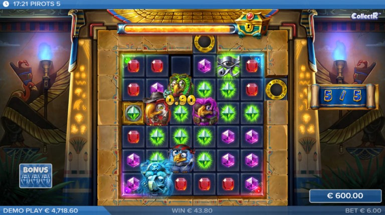 Pirots 5 slot screenshot
