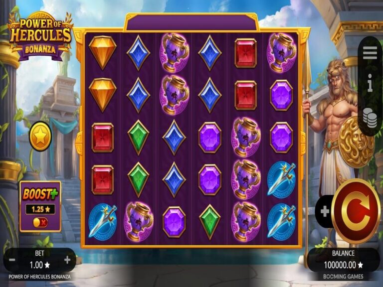 Power of Hercules Bonanza slot gameplay screenshot