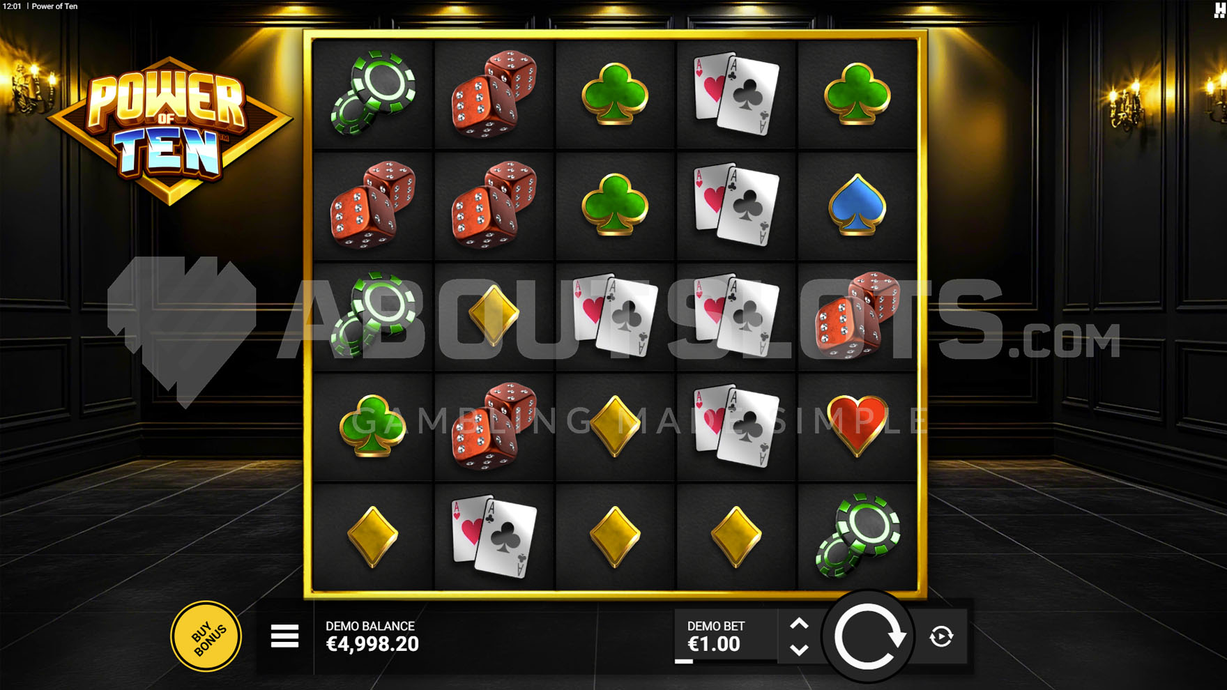 Power Of Ten Online Video Slot