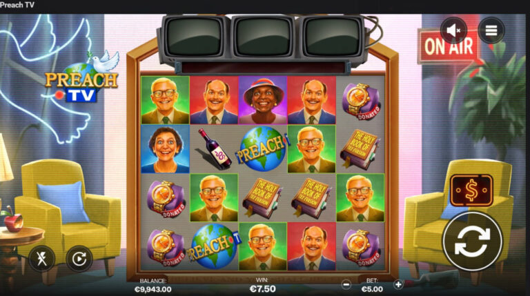 Preach TV Online Video Slot