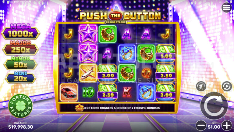 Push The Button Online Video Slot
