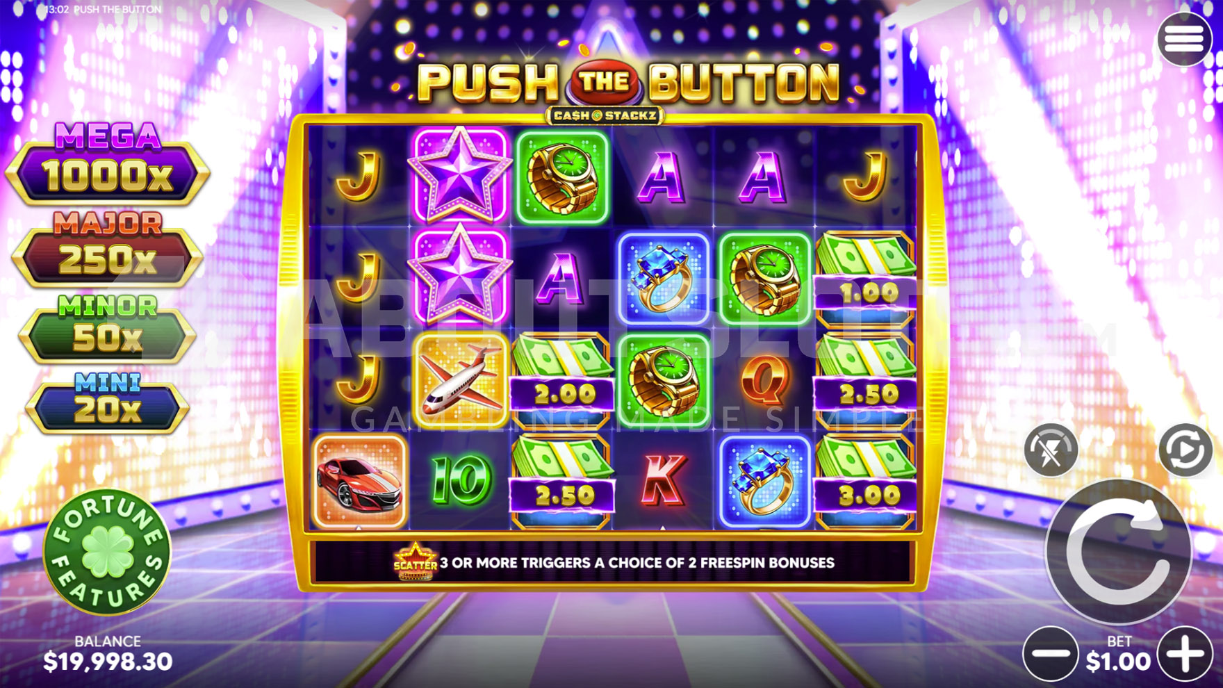 Push The Button Online Video Slot
