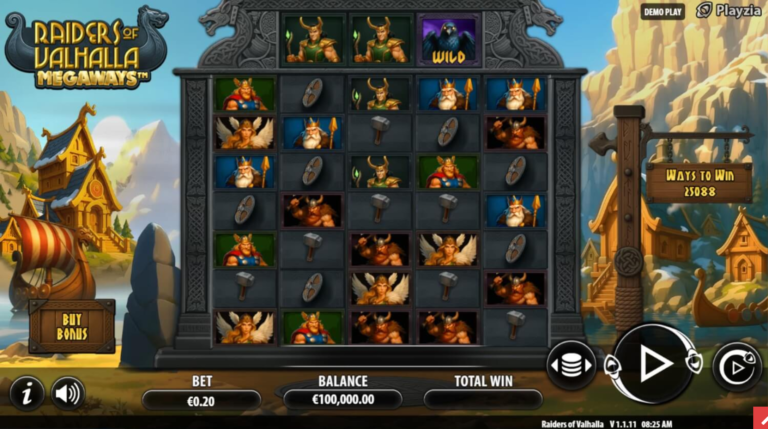 Raiders of Valhalla Megaways Online Video Slot