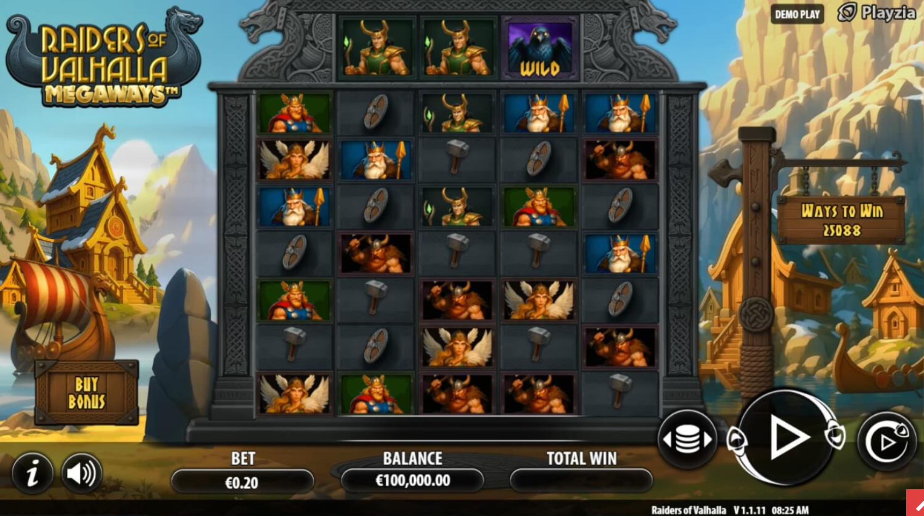 Raiders of Valhalla Megaways Online Video Slot