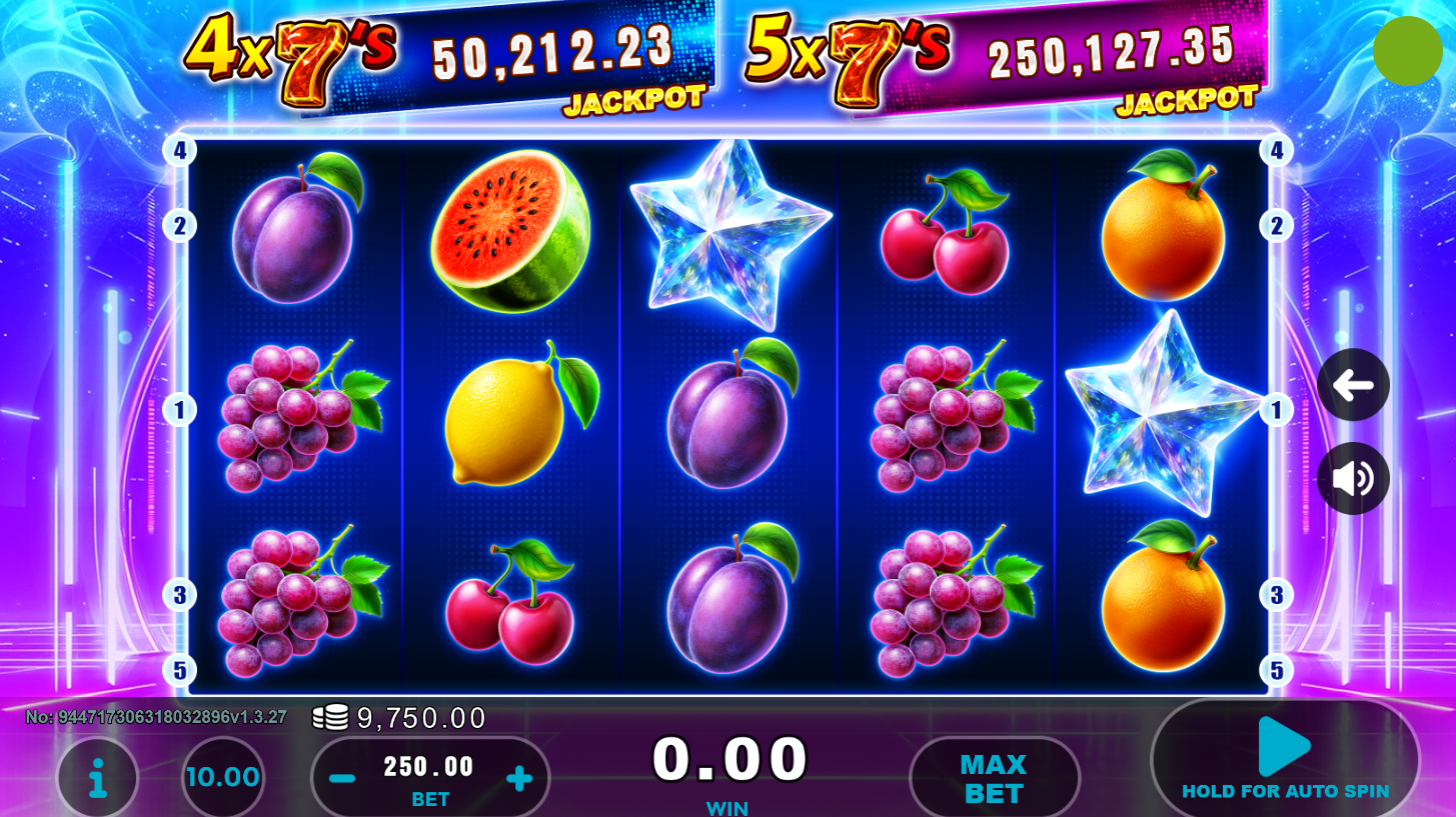 Ravin' Hot Fireballs slot gameplay screenshot