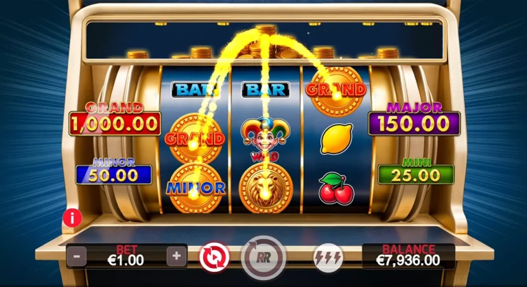 Roaring Coins Online Video Slot gameplay screenshot