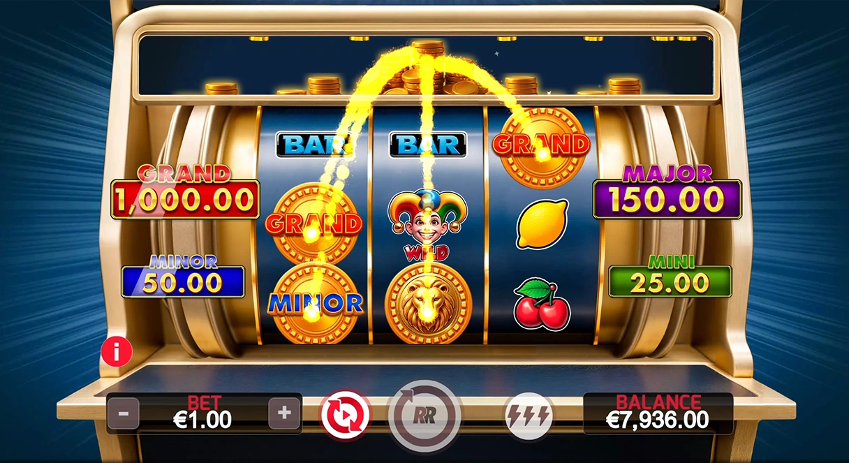 Roaring Coins Online Video Slot gameplay screenshot