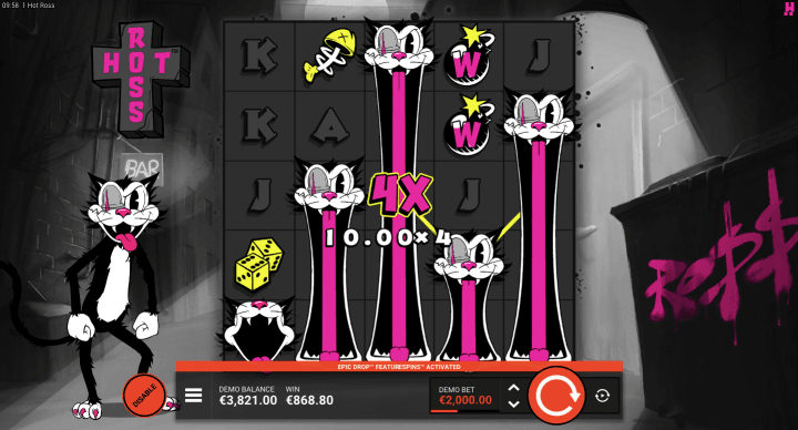 Hot Ross Online Video Slot