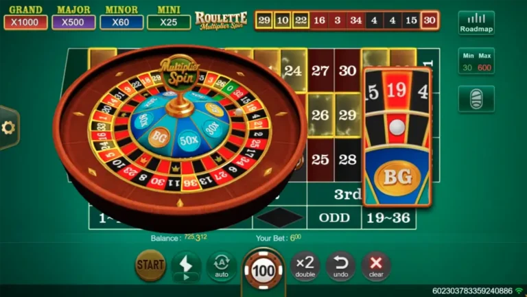 Roulette Multiplier Spin Online Video Slot