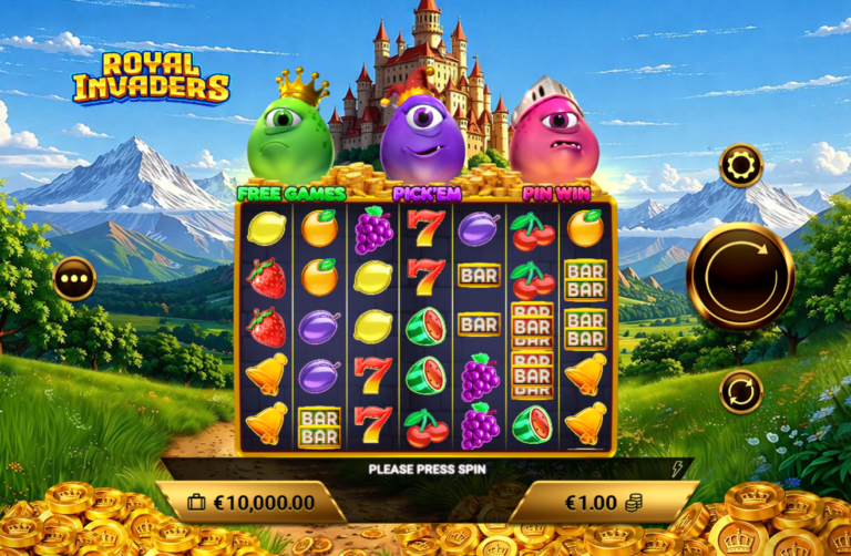 Royal Invaders Online Video Slot